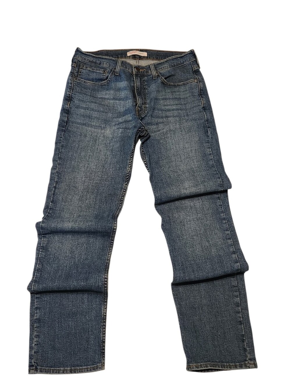 Levi Strauss Signature Men's Denim Jeans Pants Size 32x32 Straight Fit Blue